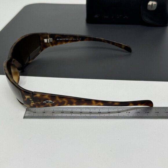 Smith Action Optics DRIFT Polarized  Sunglasses Italy w/case Rare Matte Tortoise - Picture 14 of 14